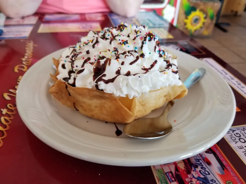 Sopapilla with Ice Cream